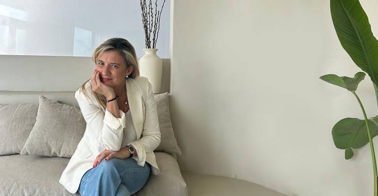 Margarita Campeny Fernández en su despacho de Barcelona